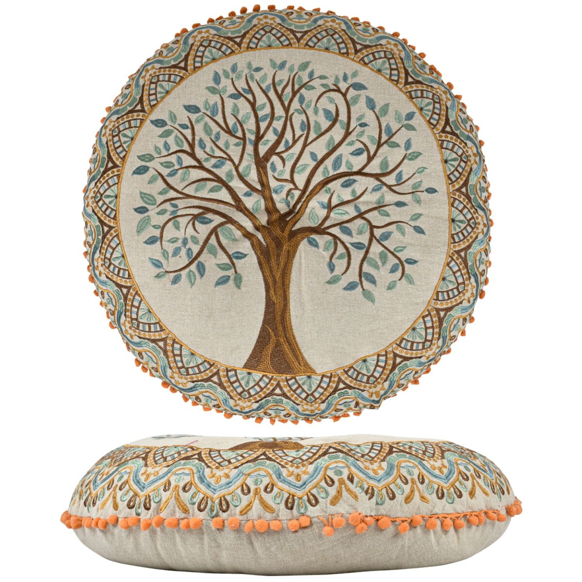 Bodenkissen Guansha rund 60x15cm | Baumw box