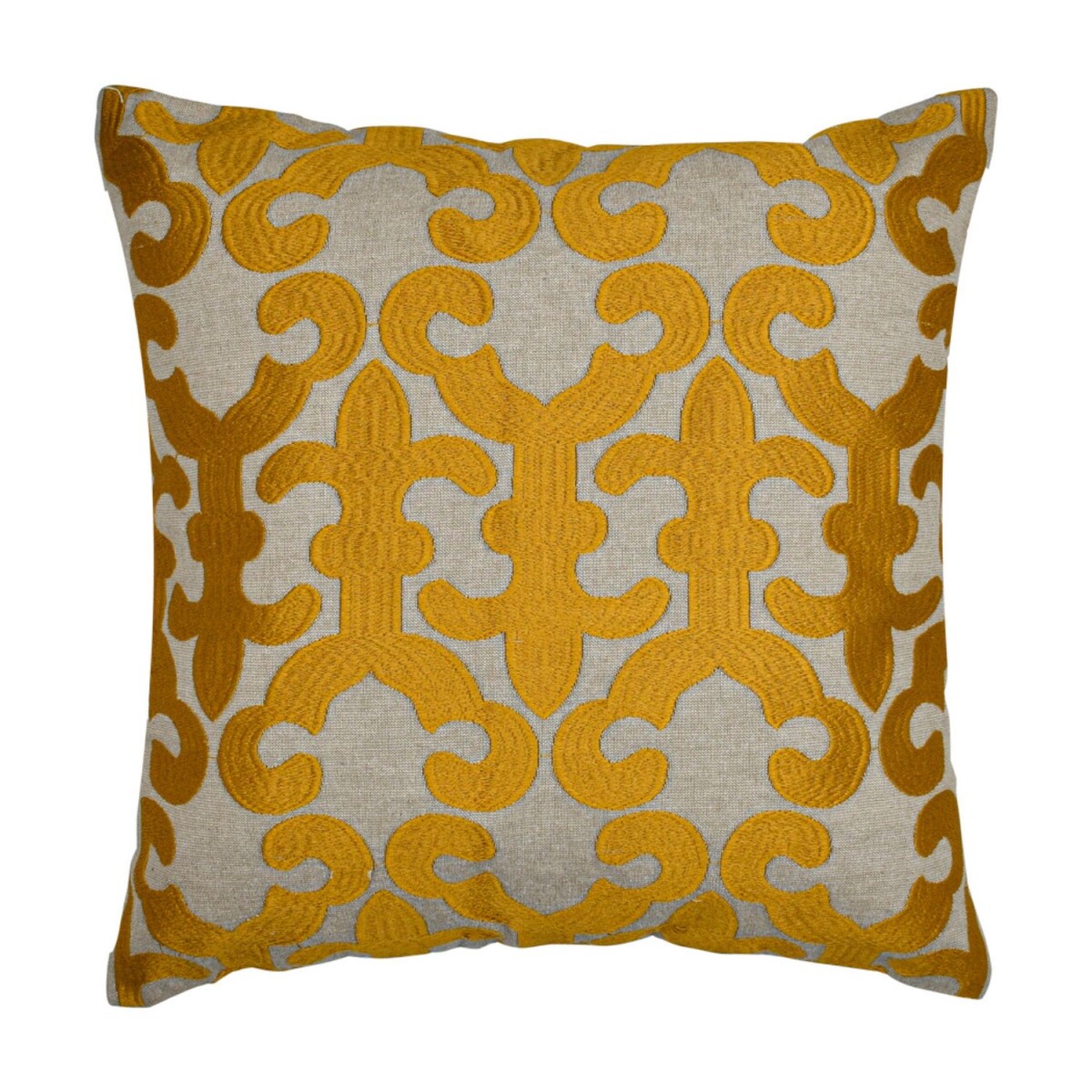 Housse de coussin artisanale Kayon Gold  box