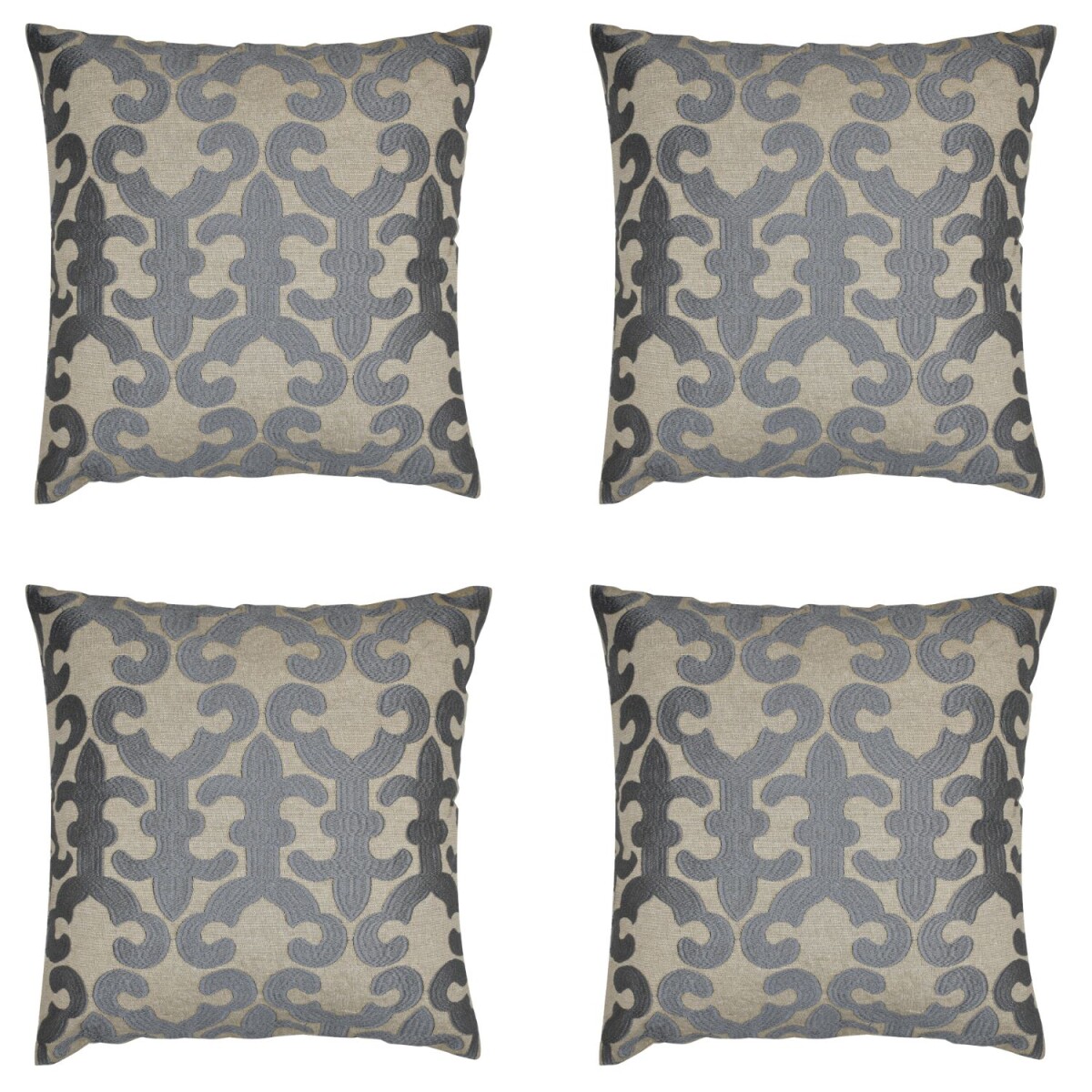 Lot de 4 housses de coussin faites main  box
