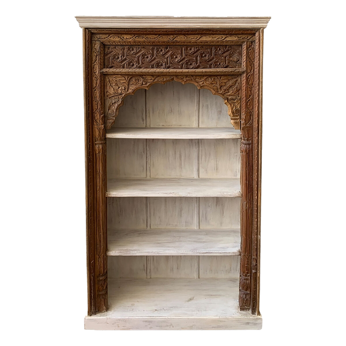 Orientalisches Vintage Regal B&uuml;cherregal Antik...