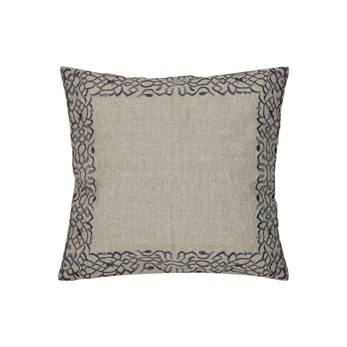 Housse de coussin faite main Frisia Gris box