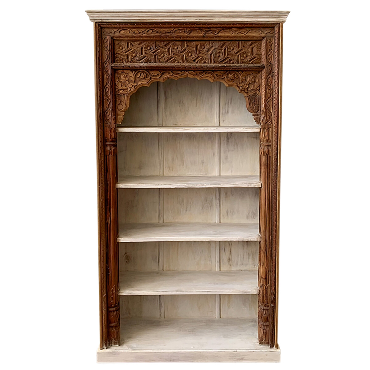 Orientalisches Vintage Regal B&uuml;cherregal Antik...