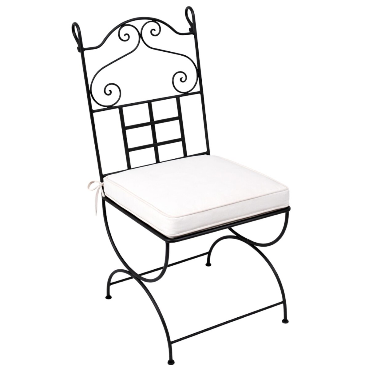 Chaise en fer forgé Badayoz | Cha box