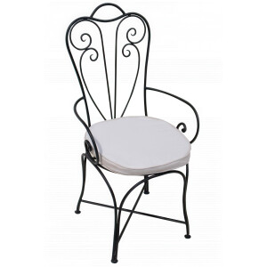Chaise en fer forgé Marbella | Chaise de jardin de...