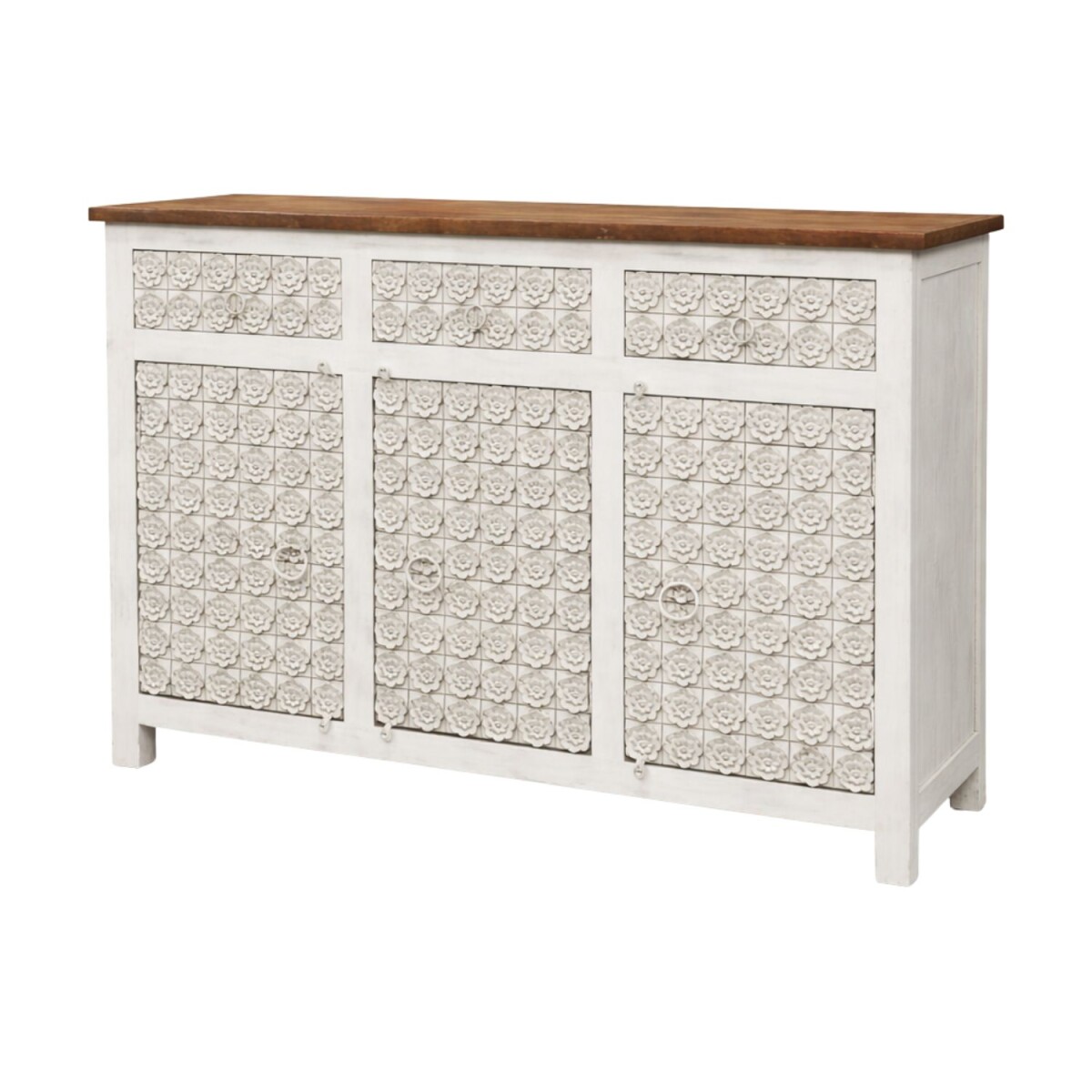 Sideboard Vijay Massivholz 165cm handges box