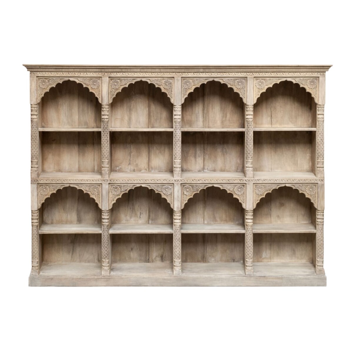 Bücherregal Narami Massivholz orientalisch handgefertig