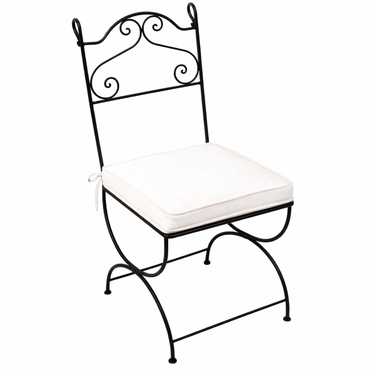Chaise en fer forgé Malaga | Chai box