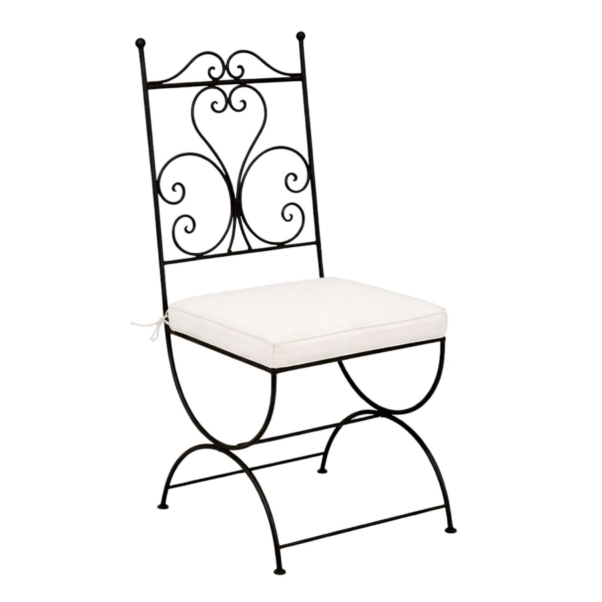 Eisenstuhl Stuhl Cuenca handgeschmiedet | Gartenstuhl Medite