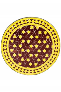 Table marocaine en mosaïque Estrella, Ø 60 cm...
