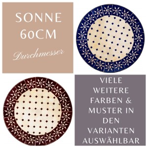 Table en mosaïque marocaine « Soleil »...