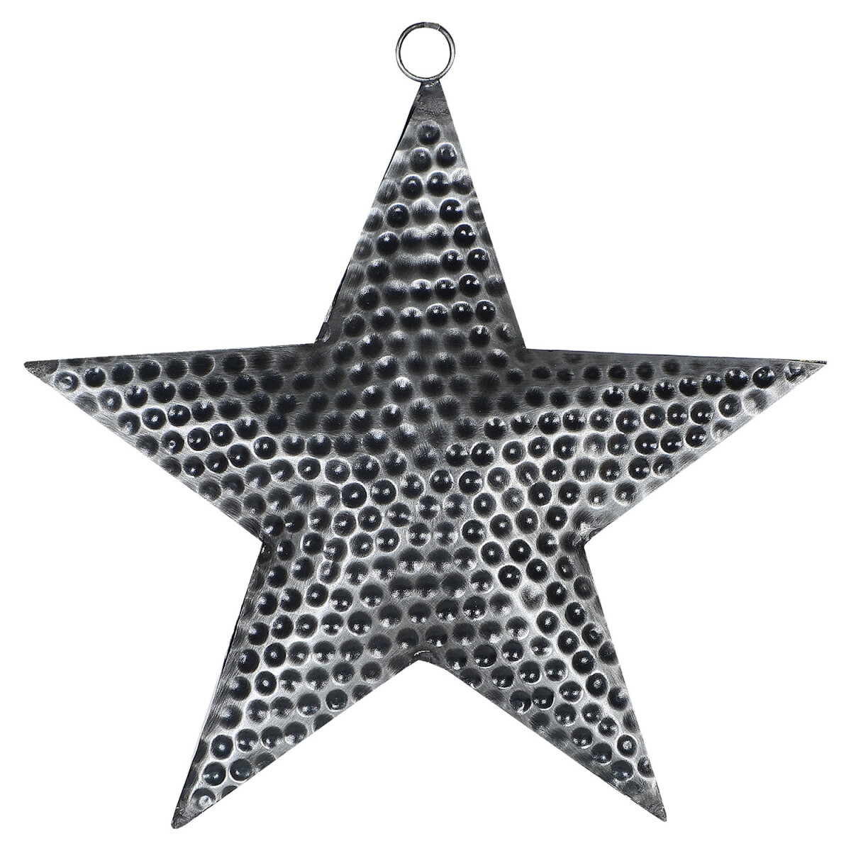 Christbaumschmuck Stern 18cm Anhänger aus Metall