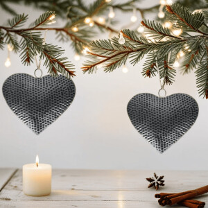 Lot de 2 décorations de fenêtre vintage...