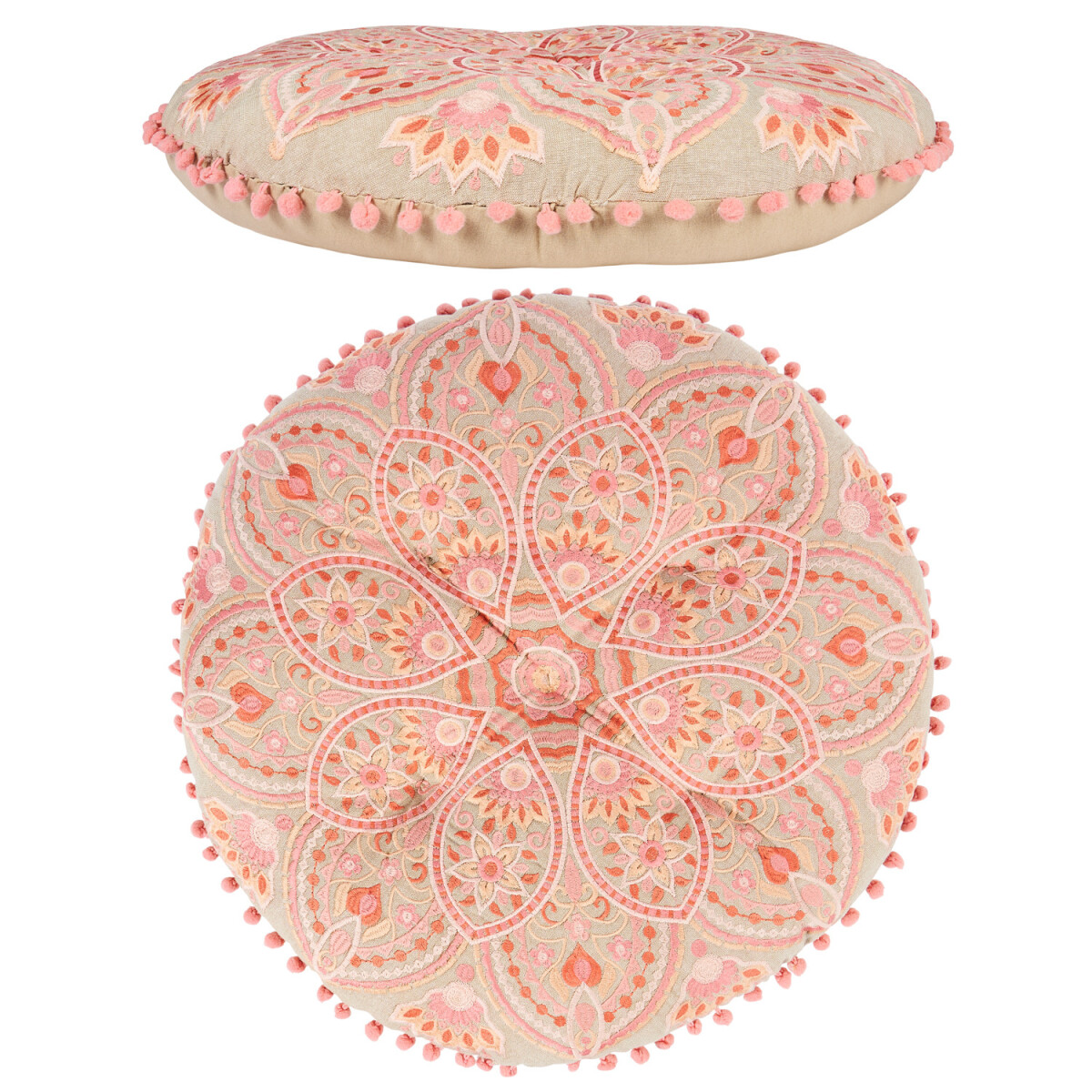 Boho Design Bodenkissen Sitzkissen Deko Hajra