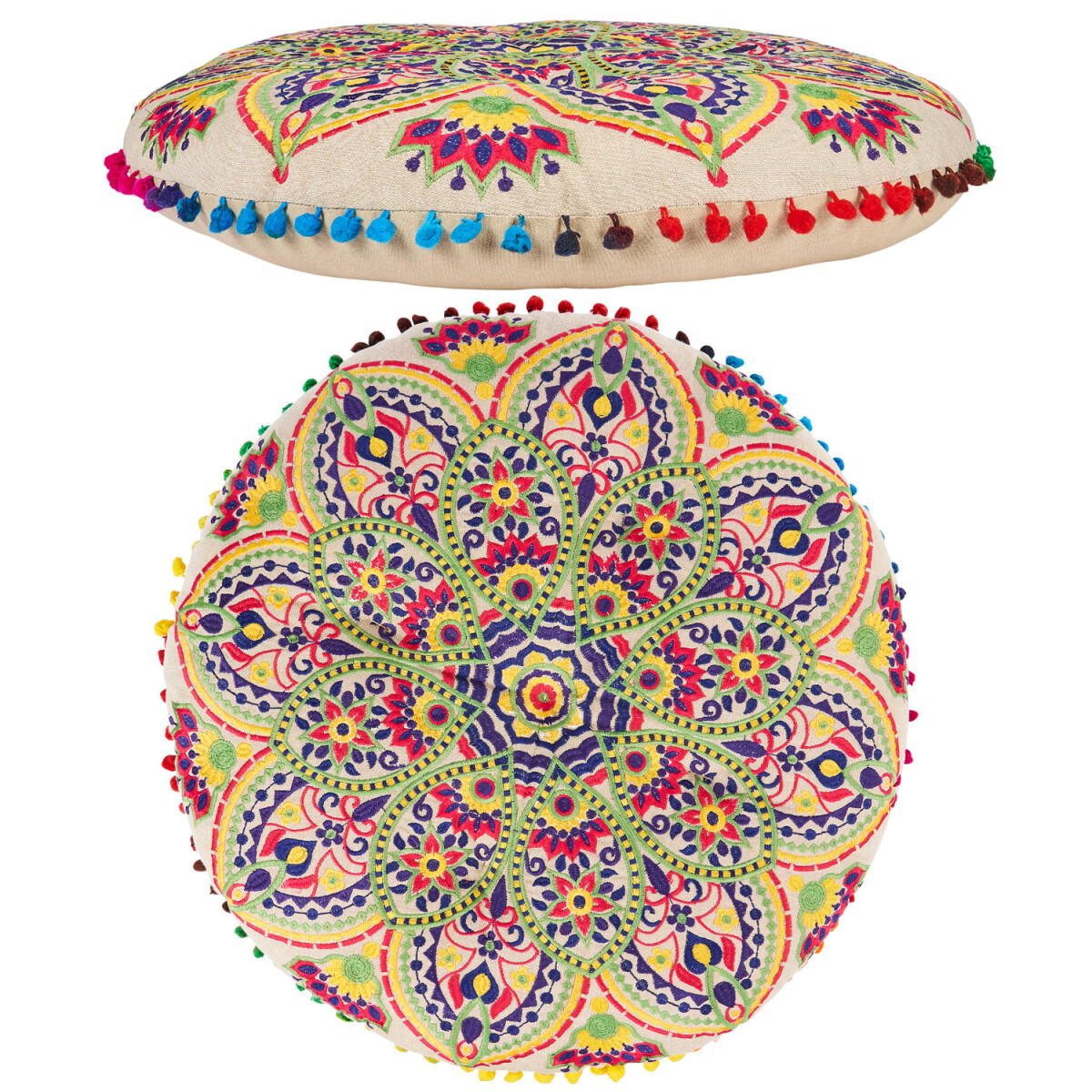 Boho Design Bodenkissen Sitzkissen Deko Hakika