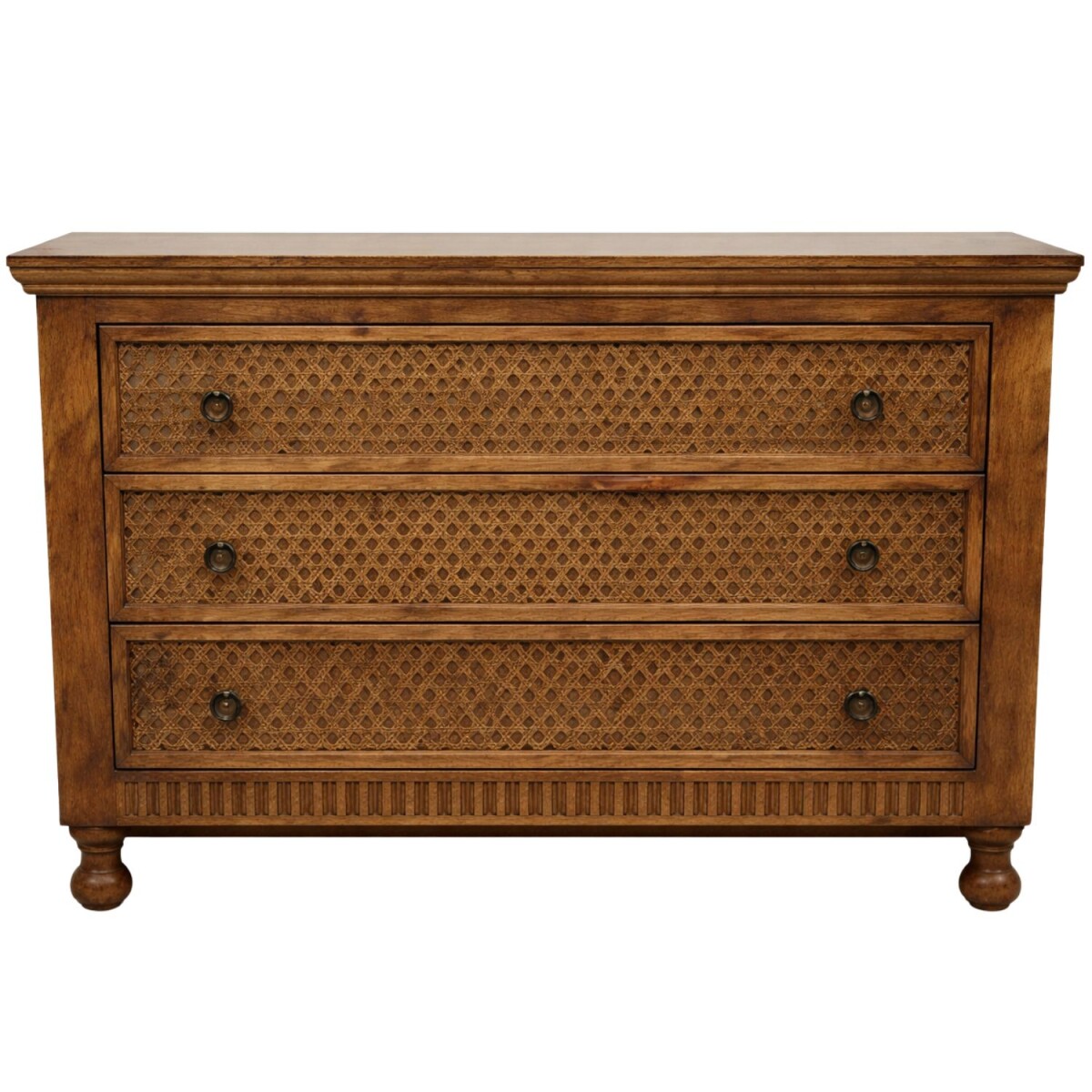 Commode Gandari 120 cm en bois massif, s box