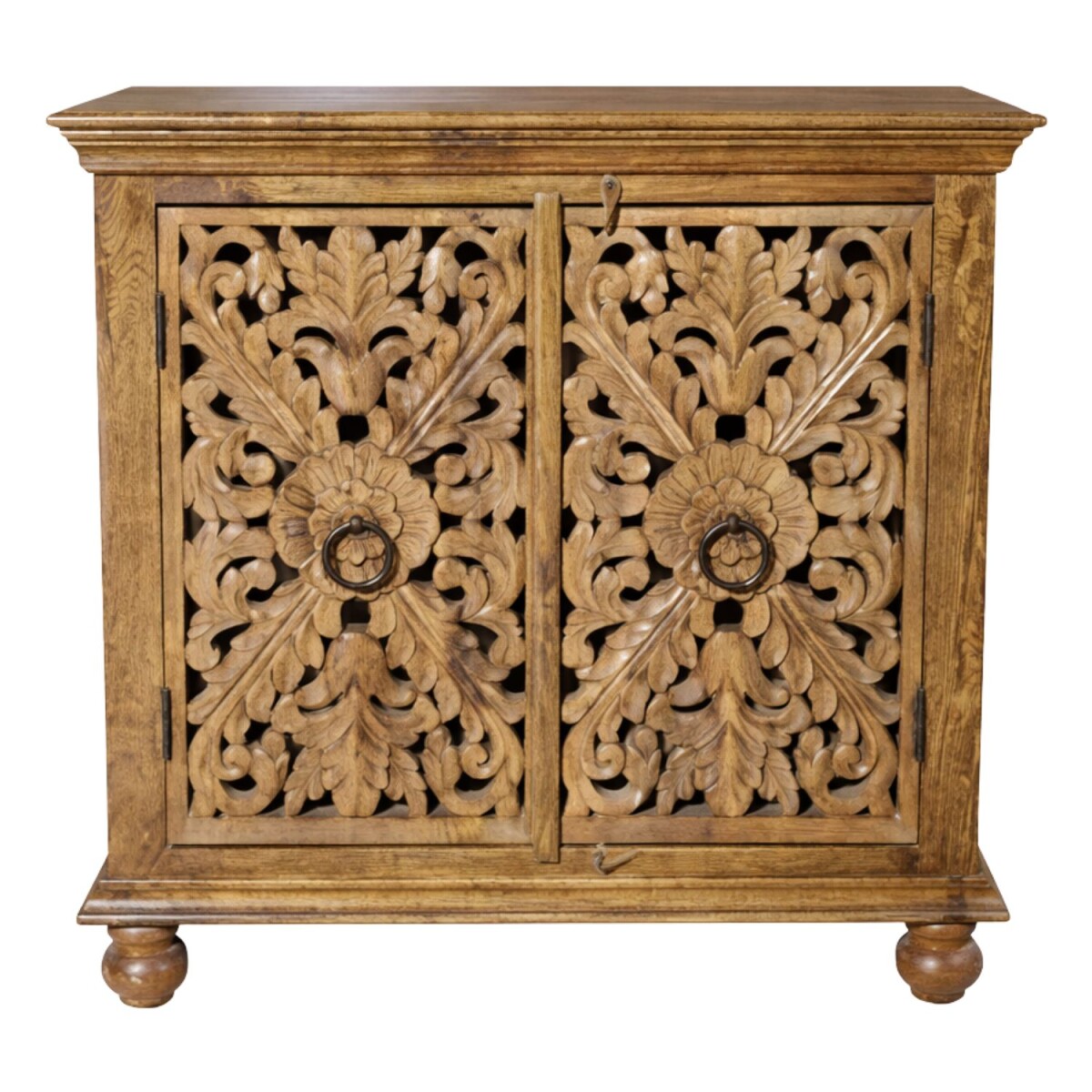 Commode Gayatri marron 90 cm en bois mas box