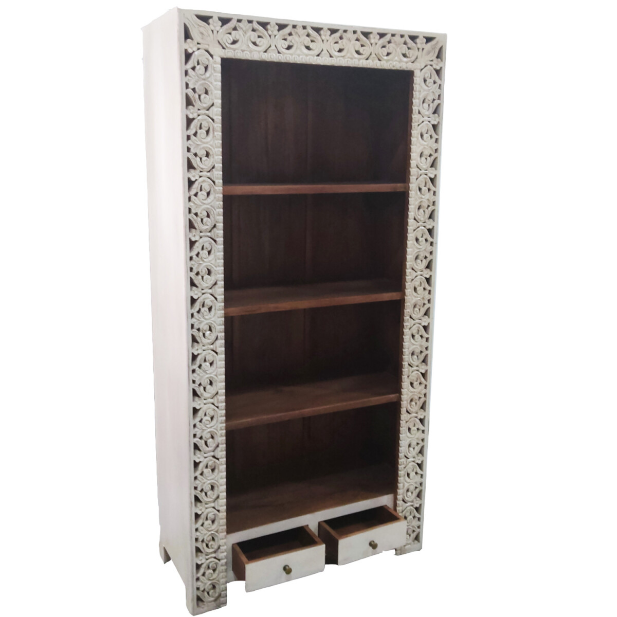 Vintage Regal Bücherregal 192cm Muster -26-