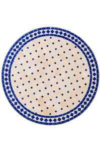 Table marocaine en mosaïque Marrakech 80 cm |...