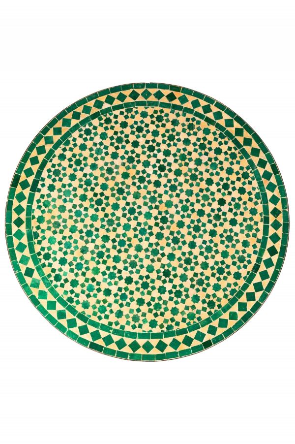 Table en mosaïque marocaine Albaicin 80 cm | Fabriqu&ea