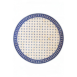 Table en mosaïque marocaine Marrakech 100 cm |...