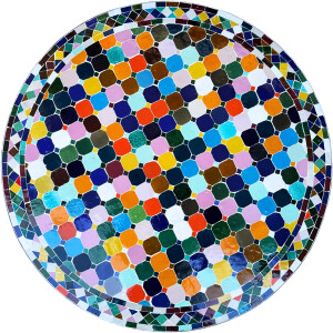 Table en mosaïque marocaine Marrakech 100 cm |...