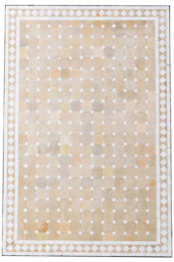 Table en mosaïque marocaine Marrakech 120 x 80 cm | Fab