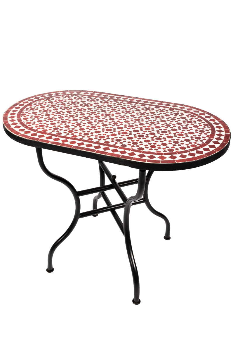 Marokkanischer Mosaiktisch Albaicin 100x60cm | Handarbeit