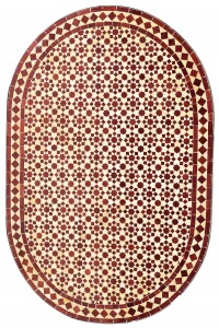Table en mosaïque marocaine Albaicin 120 x 80 cm |...