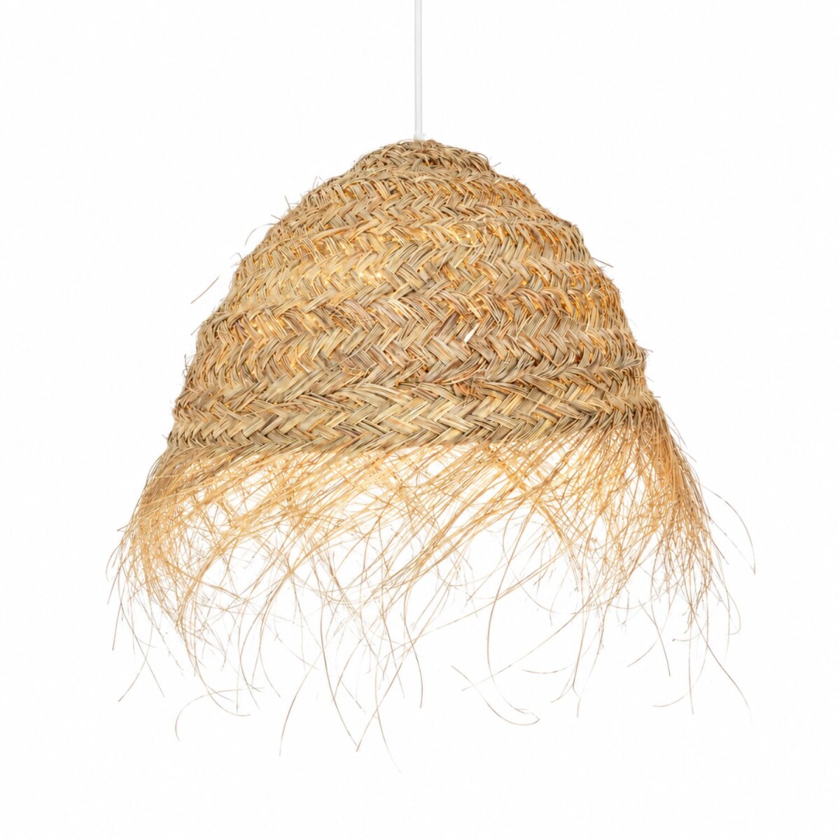 Suspension Silas en feuilles de palmier  box