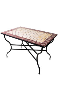 Table en mosaïque marocaine « Soleil »...