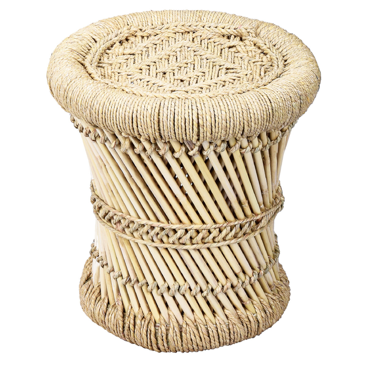 Boho Style Hocker Beistelltisch Benita 30cm