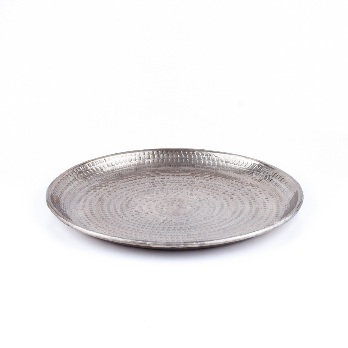 Kerzentablett Serviertablett Skandinavisch Design Imera Silb