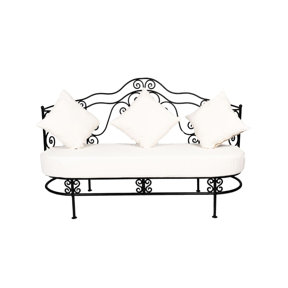 Eisensofa Andalous Gartensofa B120cm | L box