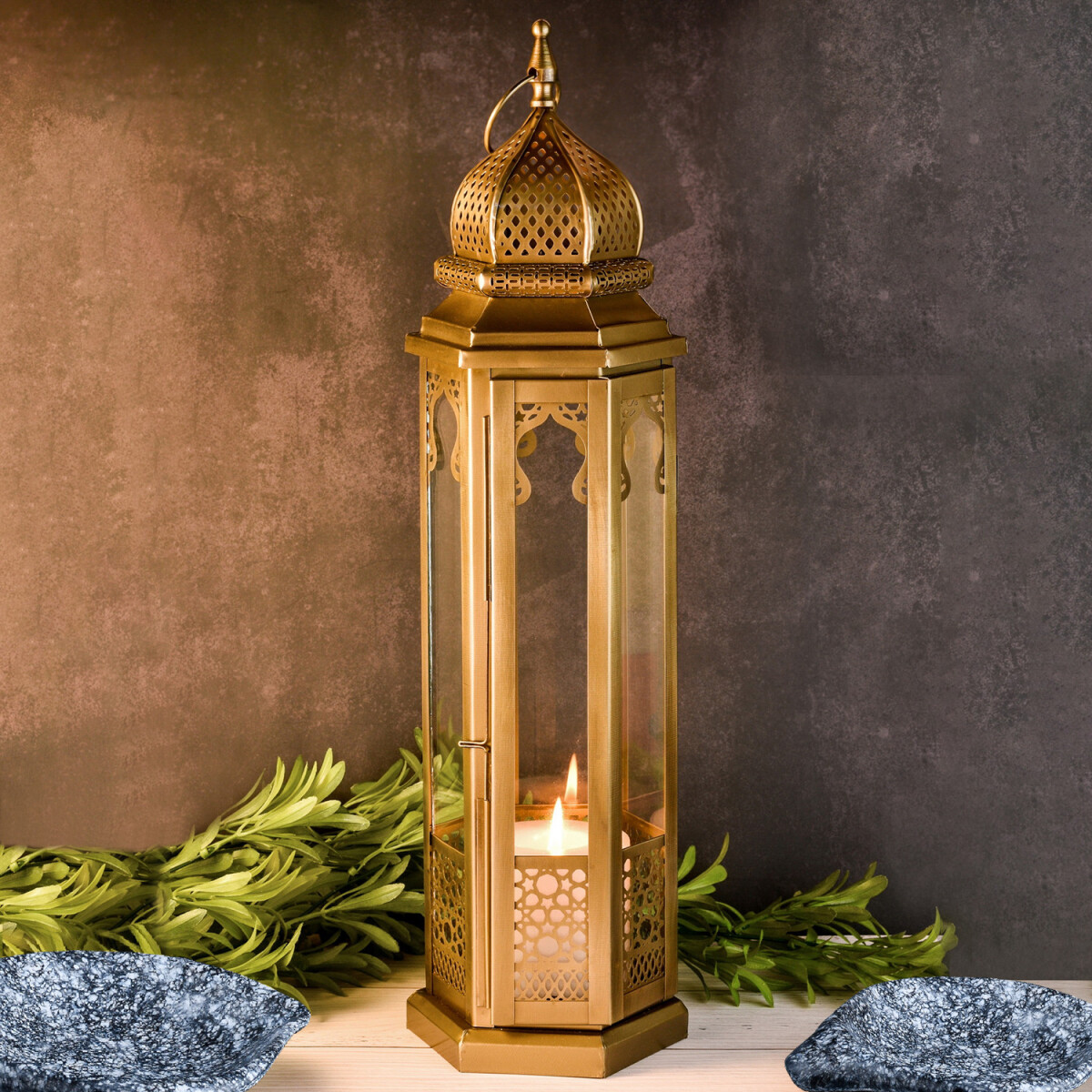 Orientalische Laterne Gartenlatern Deko  box