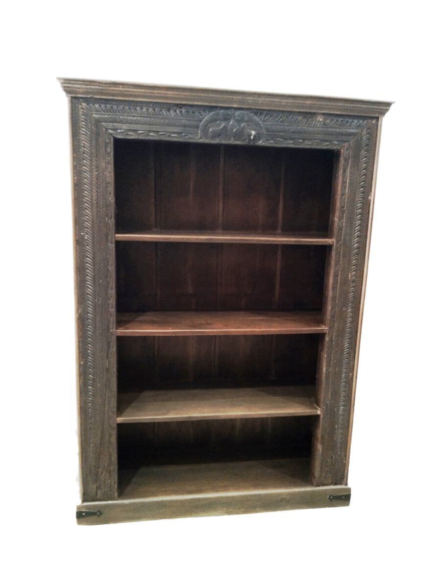 Vintage Regal Bücherregal Antik 210cm Muster -36-