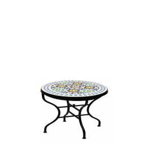 Table en mosaïque marocaine Albaicin, multicolore,...