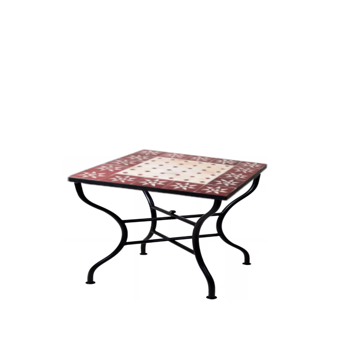 Marokkanischer Mosaiktisch Sonne Blau We box