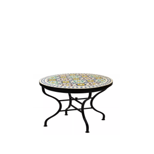 Table en mosaïque marocaine Albaicin, multicolore,...