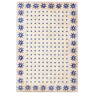 Table en mosaïque marocaine Soleil Beige Bleu 120 x...
