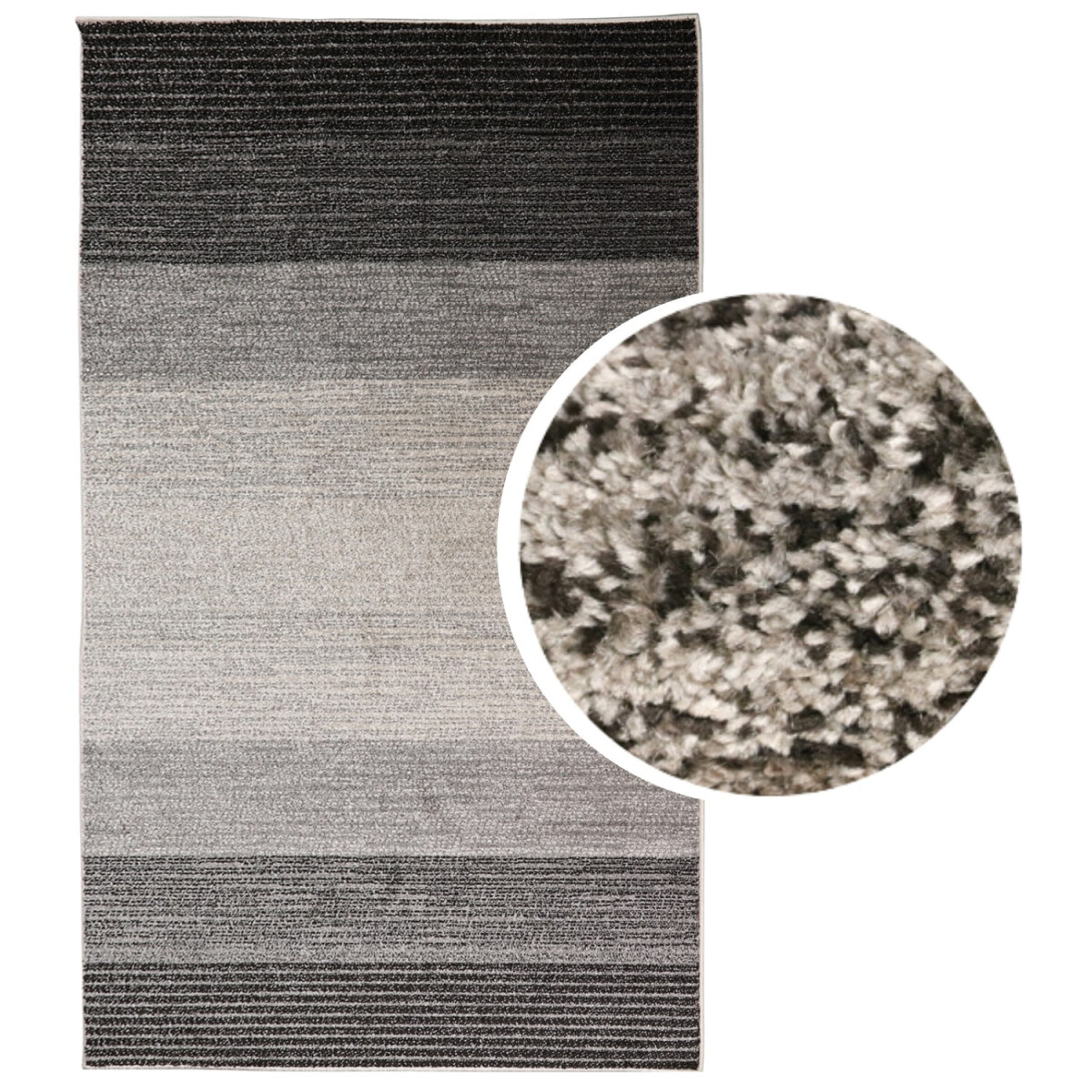 Tapis marocain moelleux à poils longs Basti 170x120 c