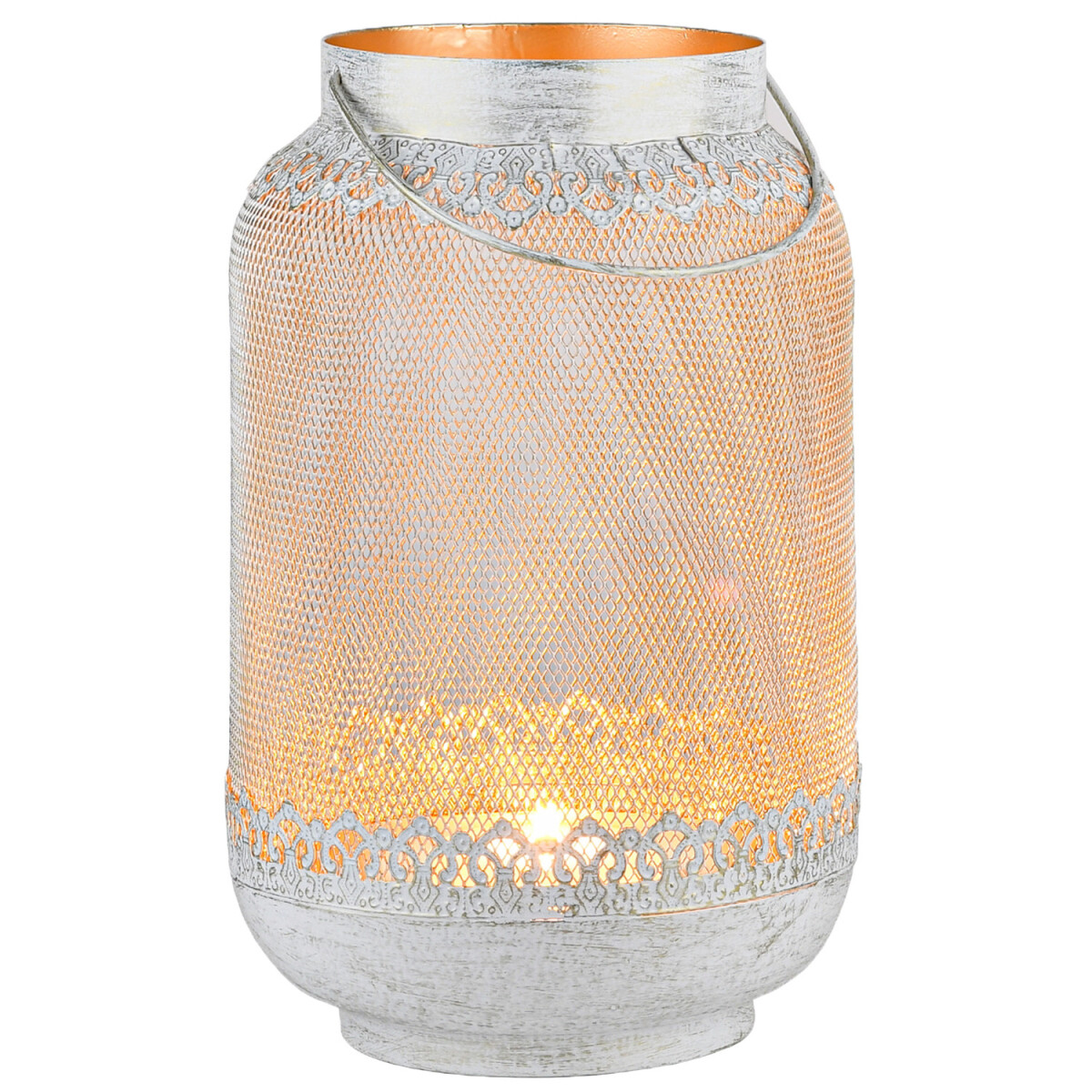 Boho Deko Windlicht Teelichthalter Kerzenhalter Edna Gross