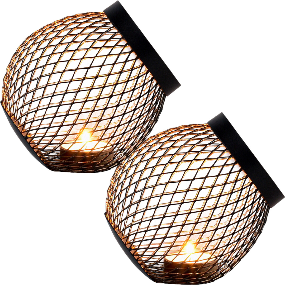 2er Set Skandinavische Deko Teelichthalt box