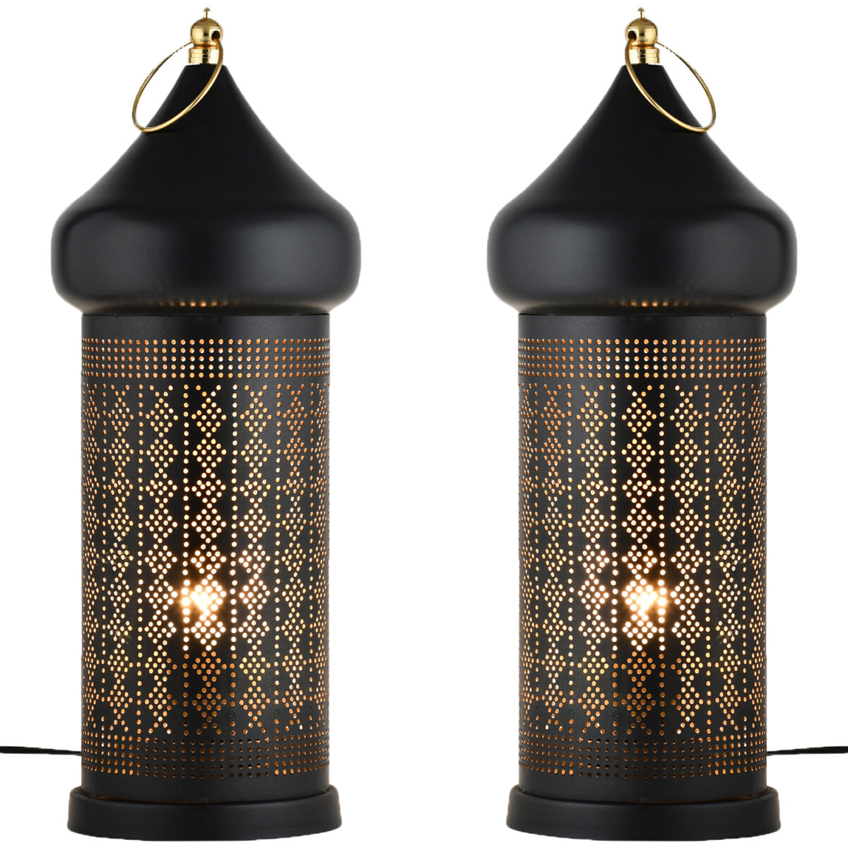 2er Set Orientalische Deko Stehlampe Tis box