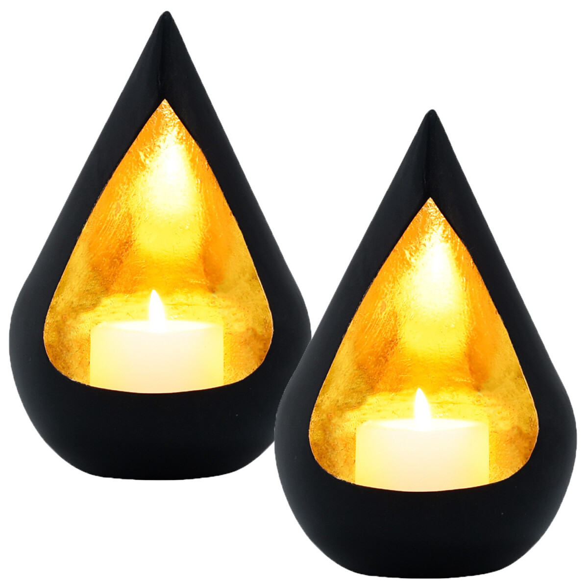 2er Set Orientalische Deko Windlicht Teelichthalter Kerzenha