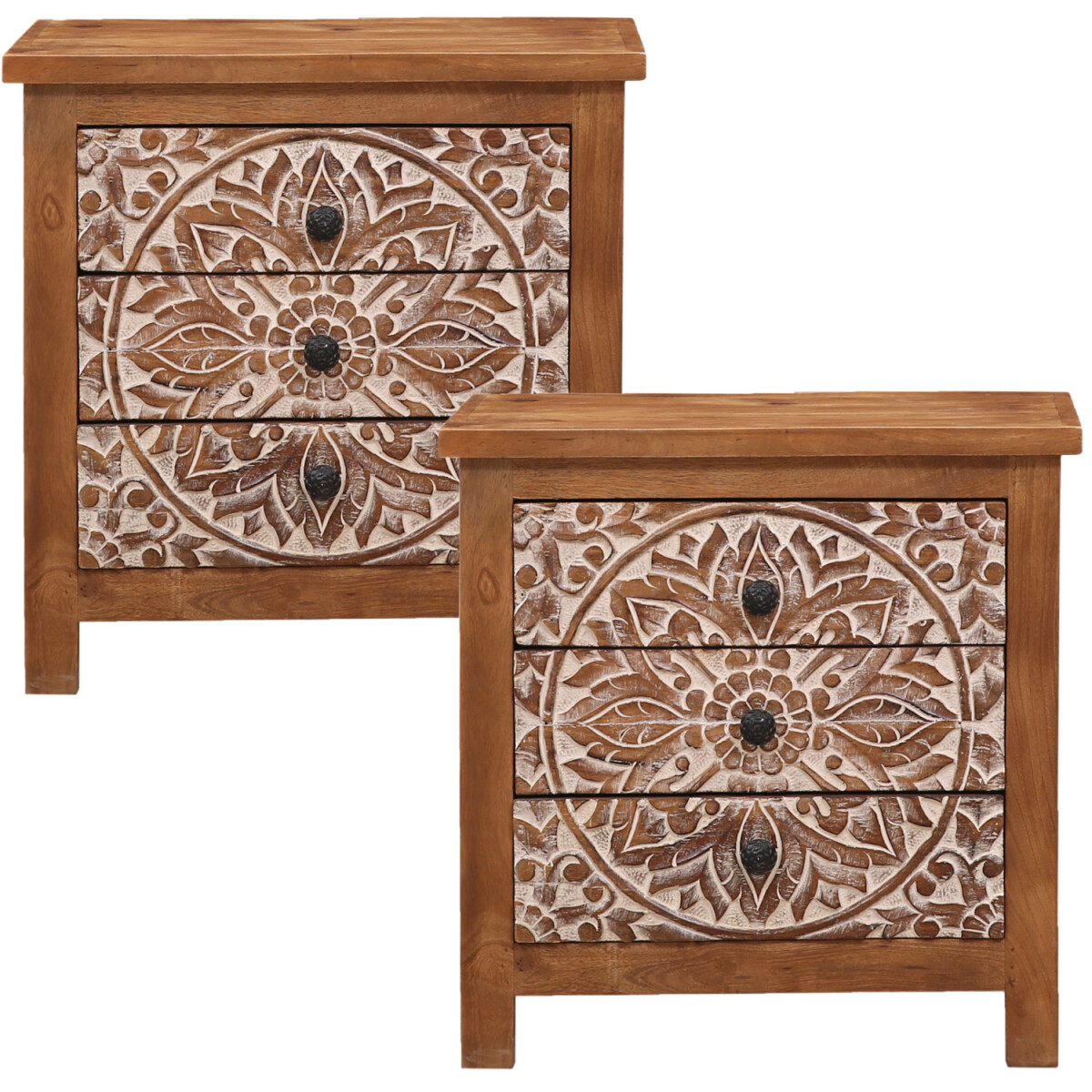 2er Set Orientalische Möbel Nachtti box