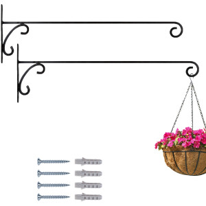 Lot de 2 crochets muraux pour suspensions florales...