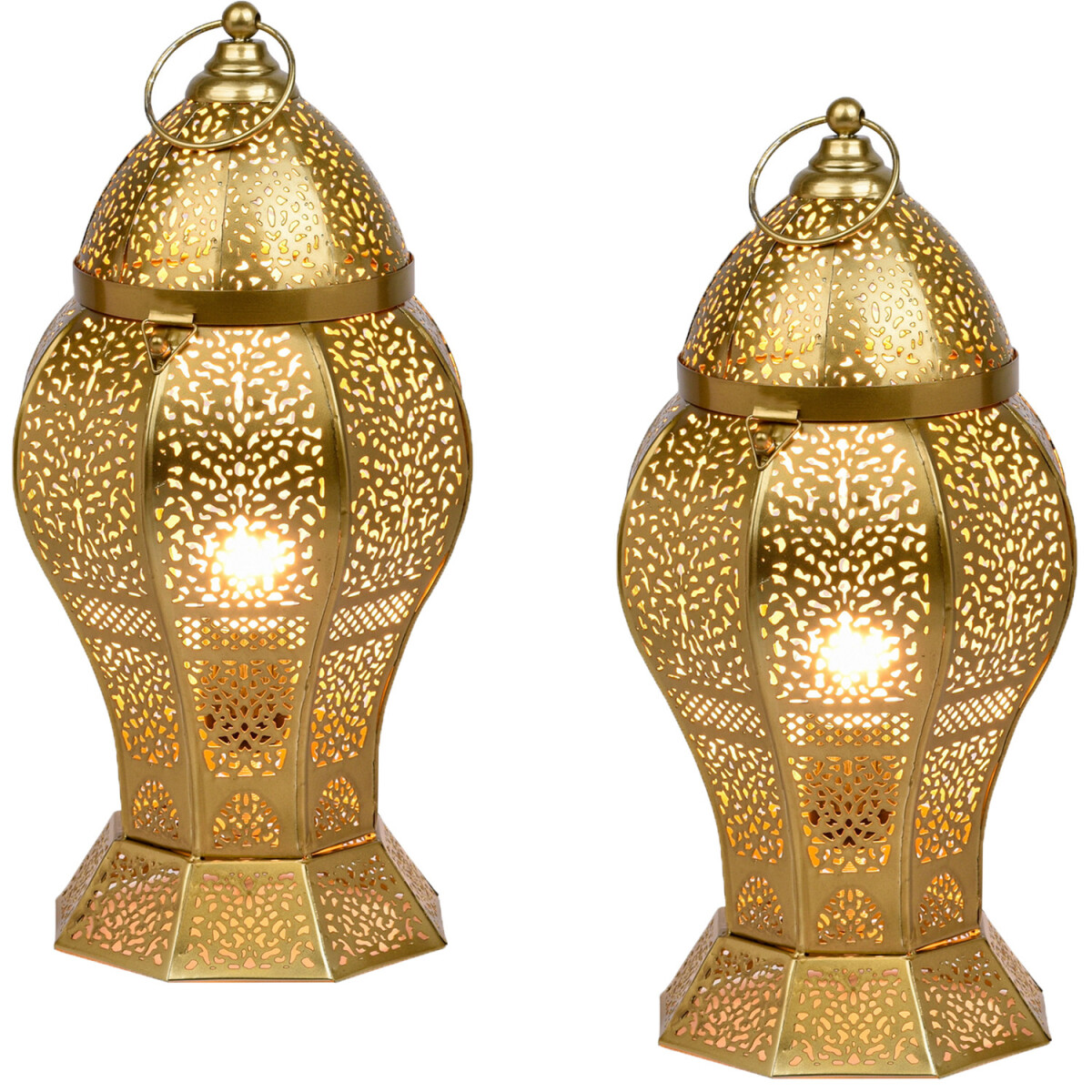 2er Set Orientalische Deko Tischlampe Na box
