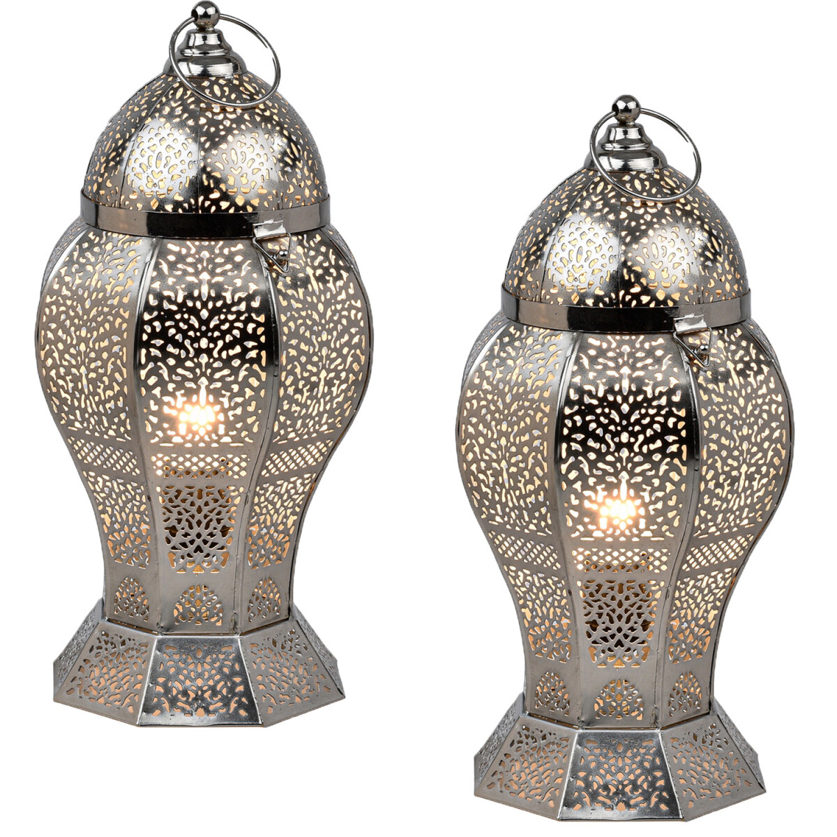 Lot de 2 lampes de table décorati box