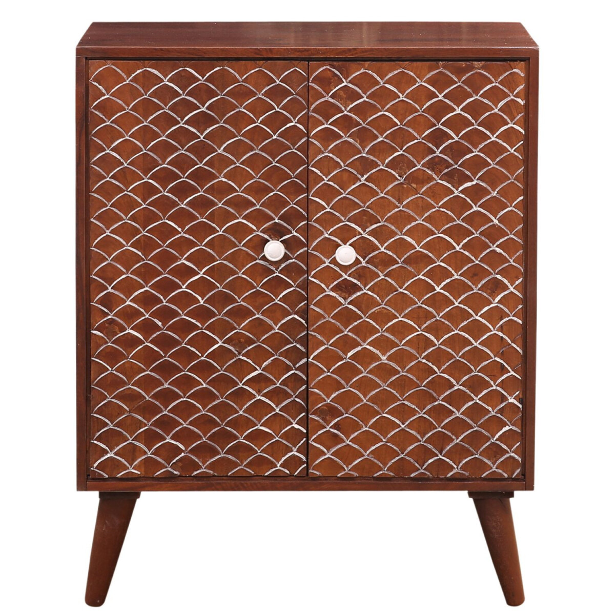 Buffet vintage en bois Mathis Braun box