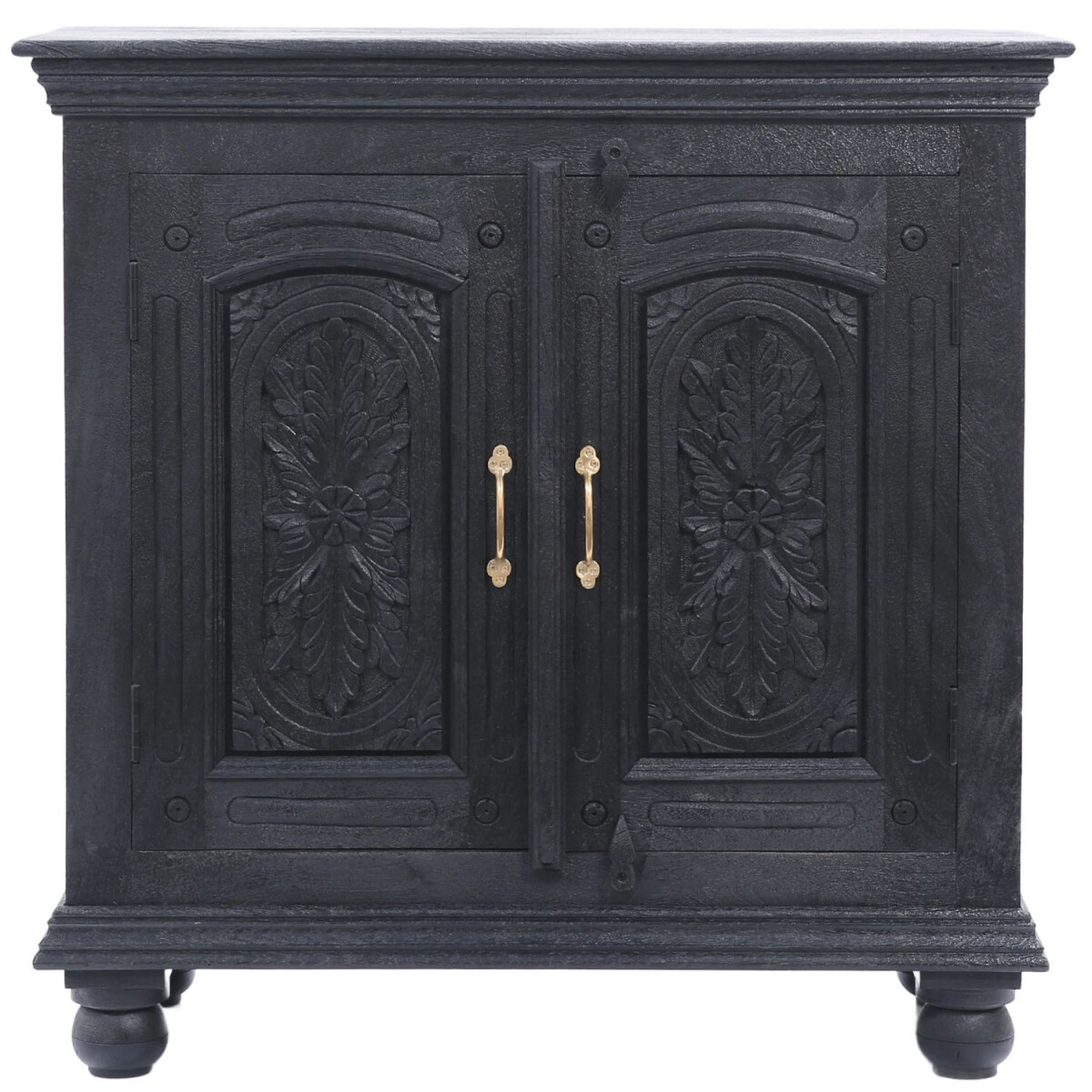 Buffet vintage en bois Serena Noir box